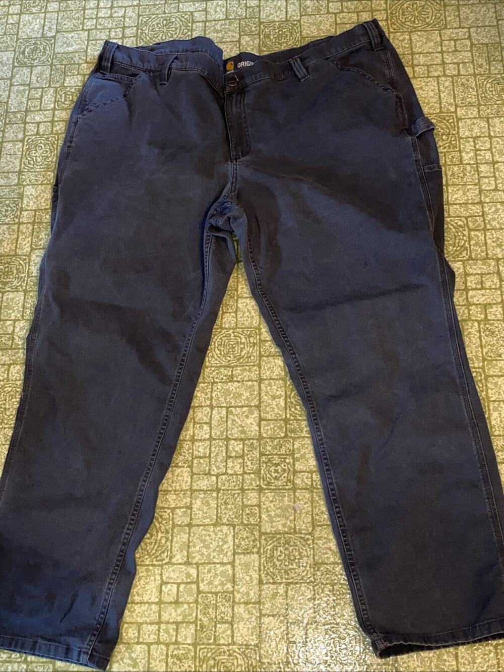 Carhartt Womens Pants Gray 24W Original Fit Carpenter